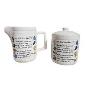 Sugar/creamer set
